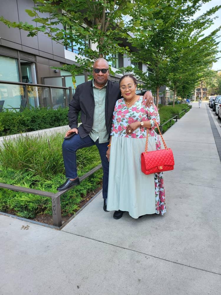 Former First Lady Lordina Mahama has penned a romantic message to former President Mahama on his 64th birthday
