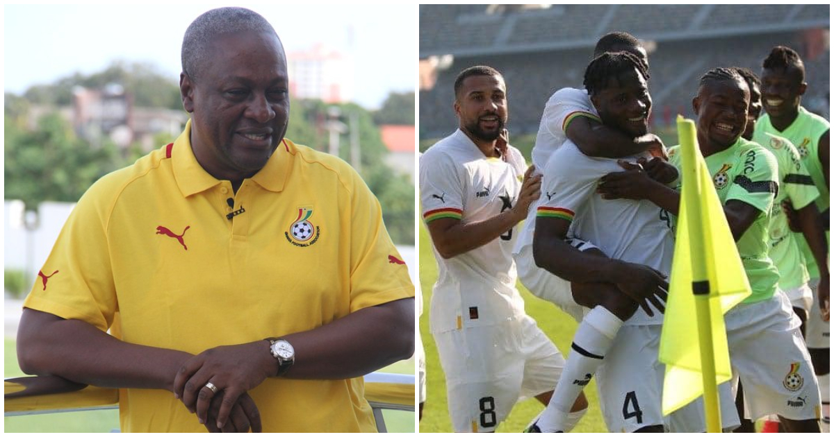 Former President Mahama has rallied the Black Stars to stake a claim to the Qatar 2022 World Cup