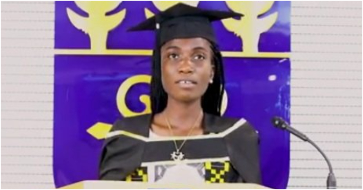 Rose Aning is valedictorian of UG's College of Health Sciences