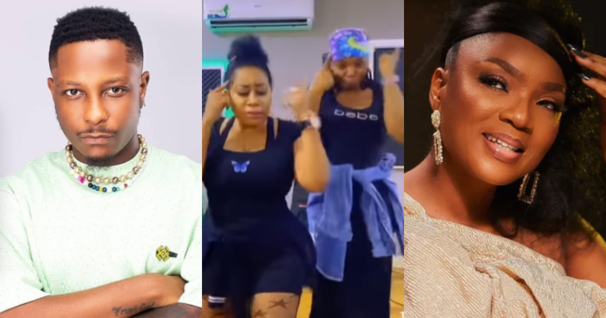 Nigerian Actress Chioma Akpotha and Colleague Dance to Kelvyn Boy’s Down Flat Song; Moves Wow Fans