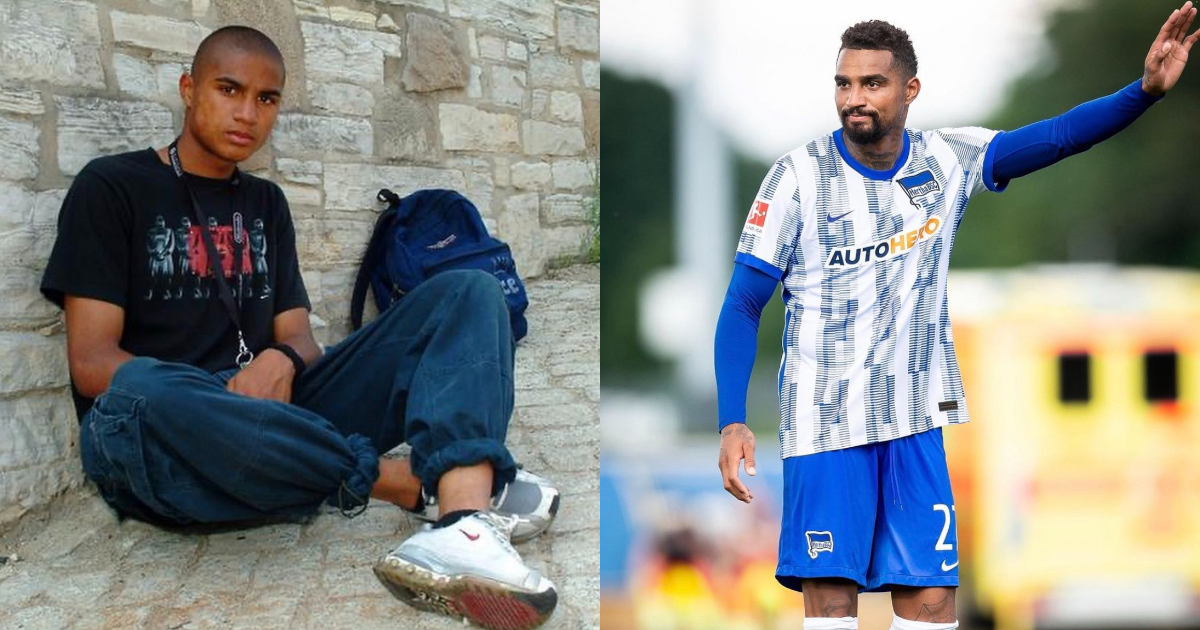 K.P Boateng drops old photo of how it all started ahead second Bundesliga debut with Hertha Berlin