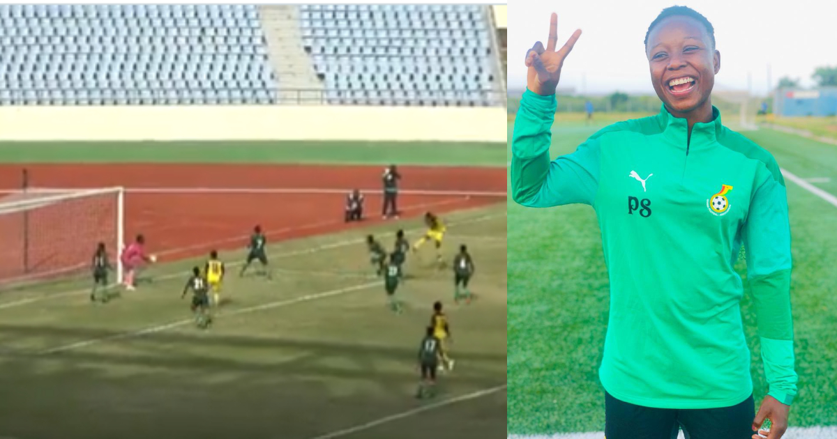 Video: Evelyn Badu's strike earns Black Princesses progress in FIFA U20 WWC qualifiers