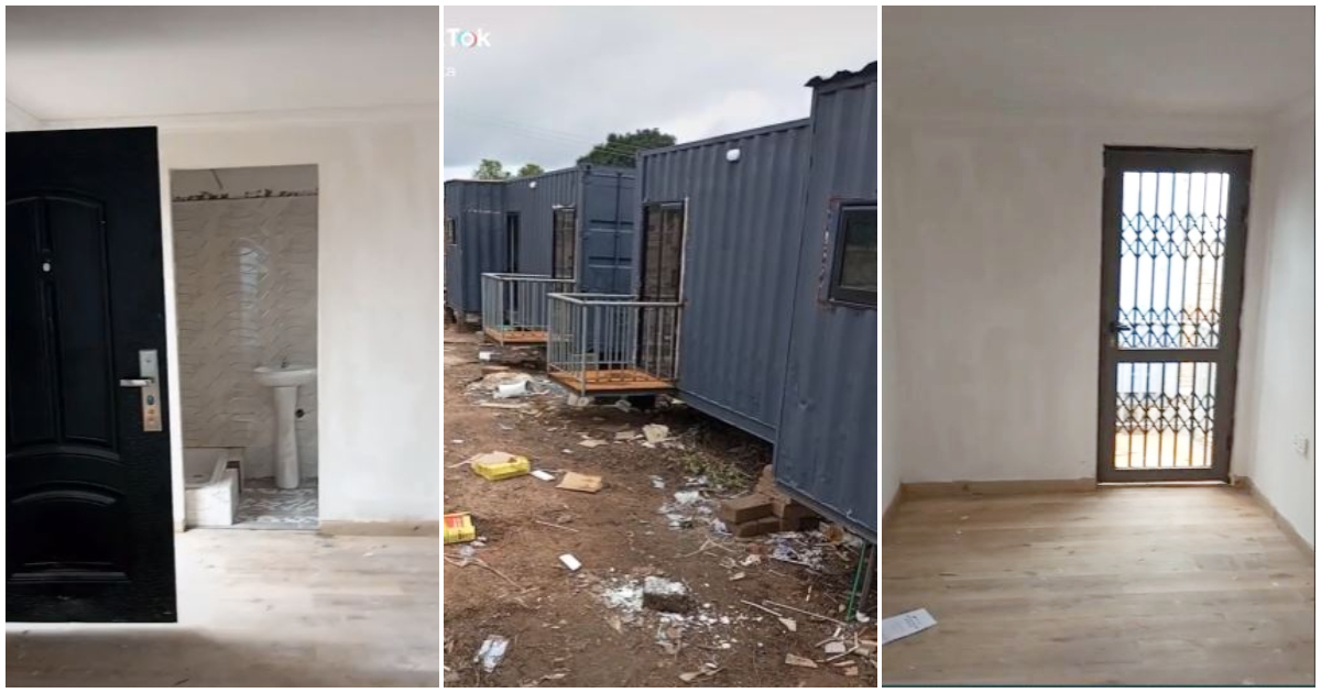 A $6,500 shipping container home in Ghana