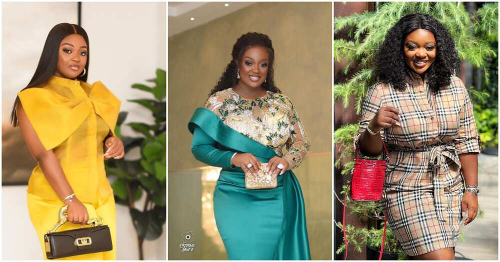 Celebrity Styles: Top 10 Stylish Photos Of Jackie Appiah Showing Off Expensive Bags, Shoes And Dresses In 2022