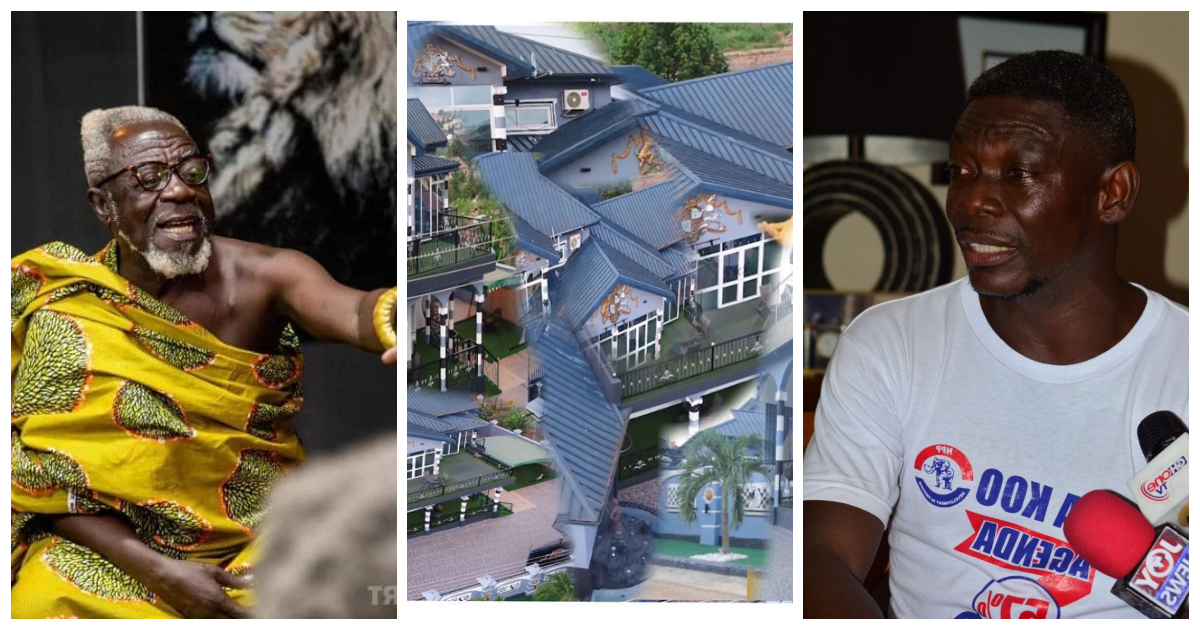 Photos of Oboy Siki and Agya Koo's mansion