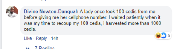 Beautiful lady charges fine Ghanaian man GHc100 before giving phone number to him