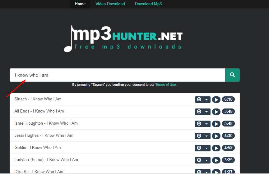 MP3 Music Download Hunter