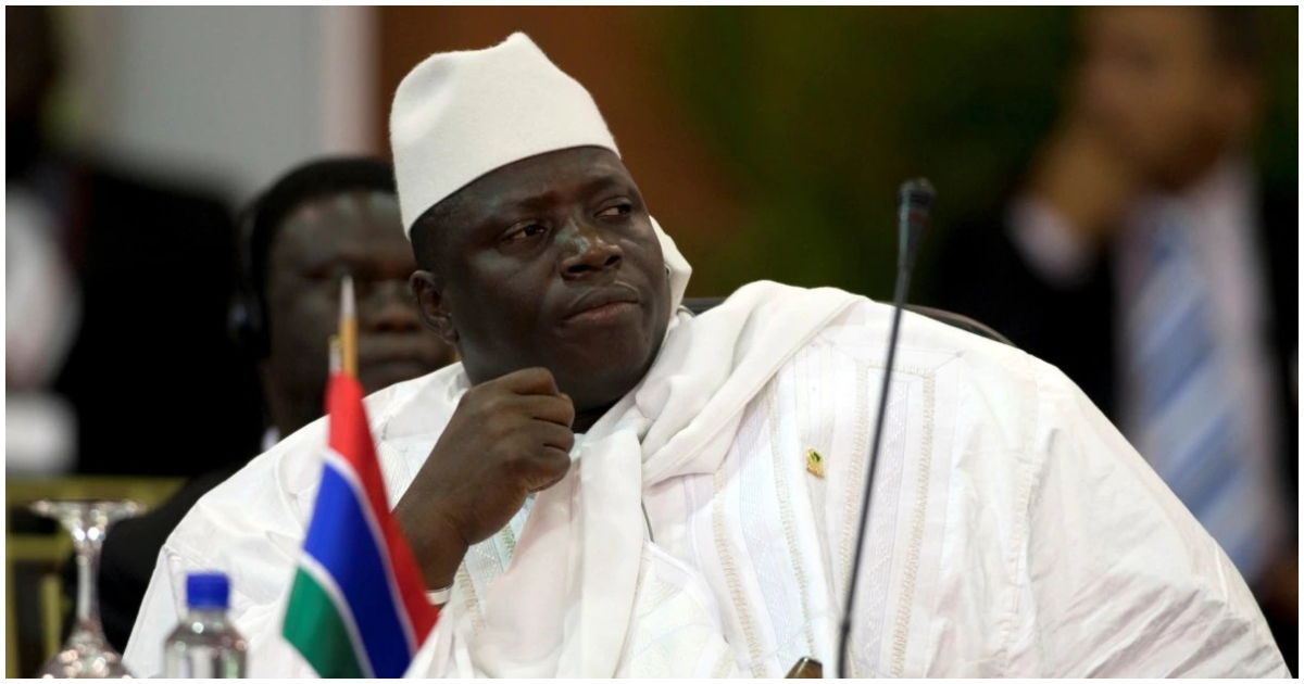 Former president of Gambia, Yahya Jammeh