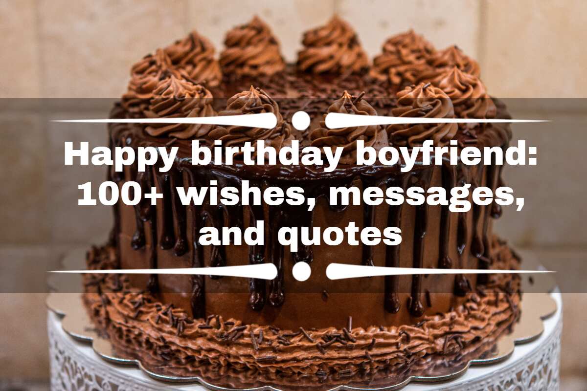 cute birthday wishes for boyfriend
