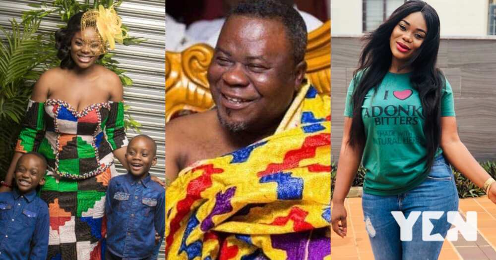 Akua GMB 'ignores' Dr. Oteng on his birthday amid divorce rumuors