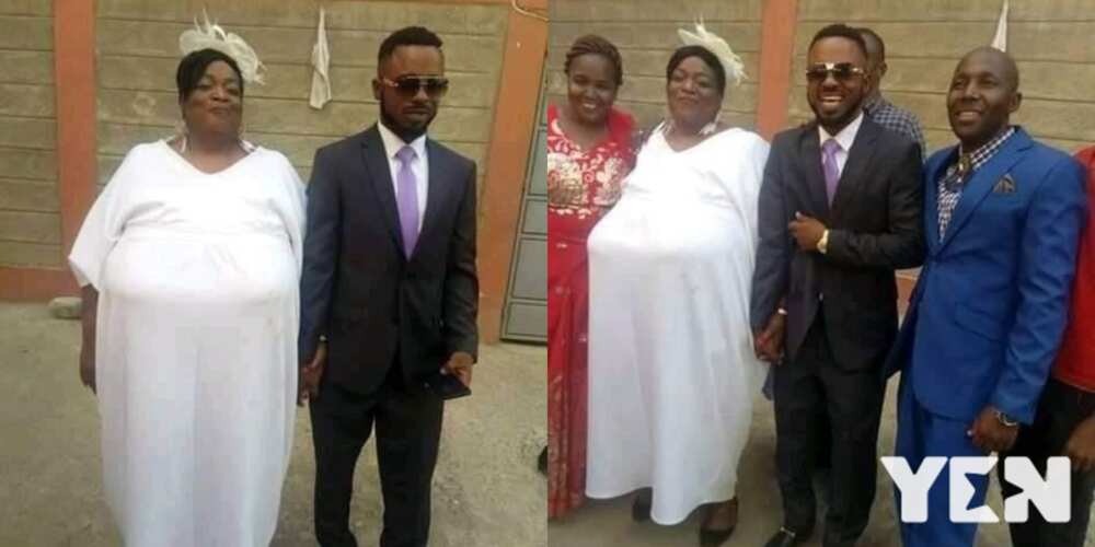 Wedding photos of young man and his 'grandma' wife goes viral