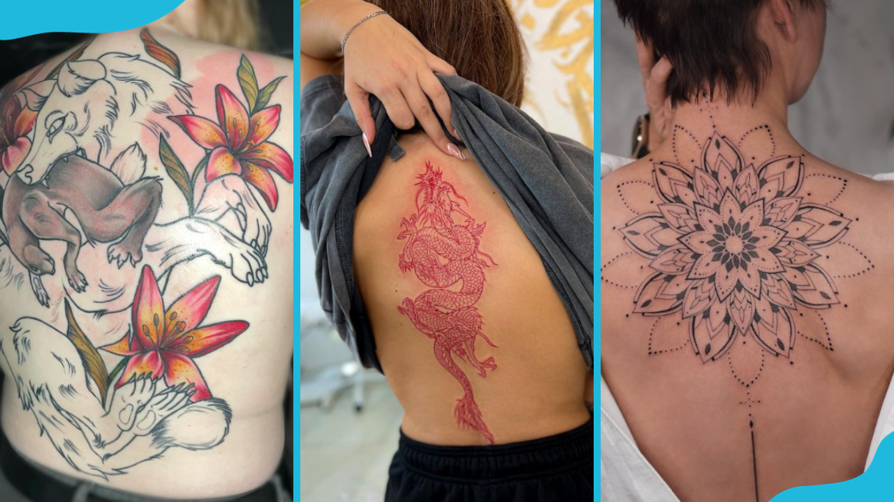 30 eye-catching back tattoos for women: Cool tattoo designs with meanings