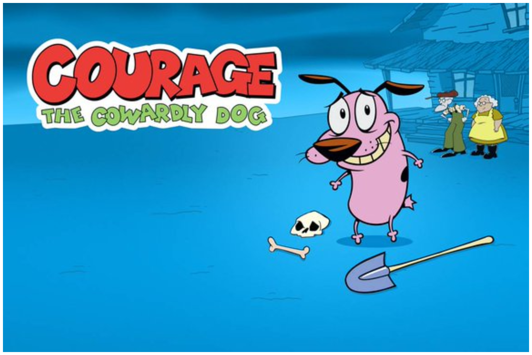 Is courage the cowardly dog based on a true story