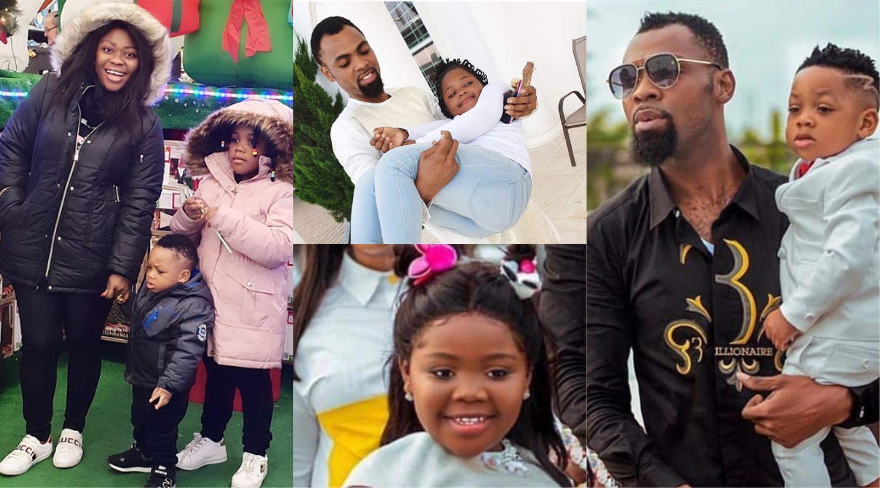 Recent photos of Rev. Obofour showing off wife Ciara Antwi and beautiful kids pop up