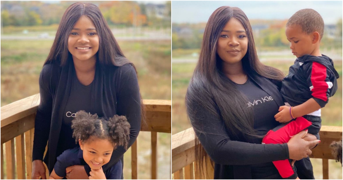 Kafui Danku shows off her beautiful daughter and tall son in new photos; Ghanaians scream wow