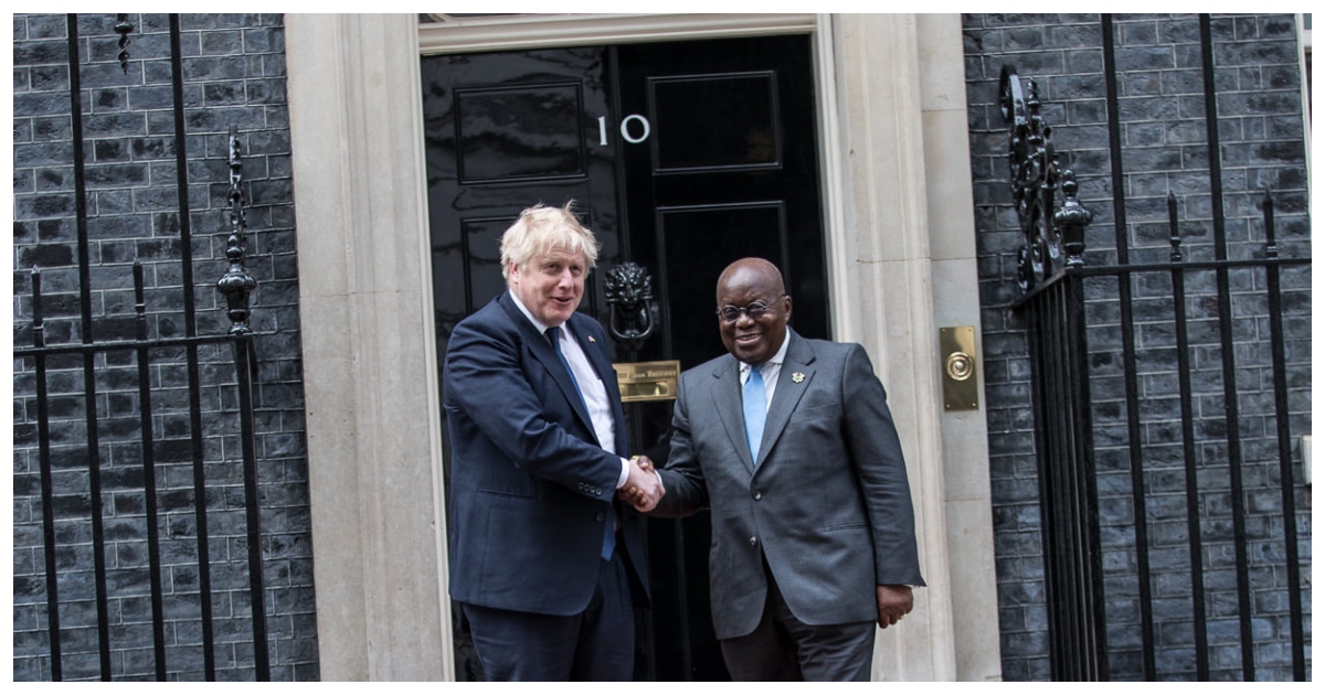 Boris Johnson and Akufo-Addo