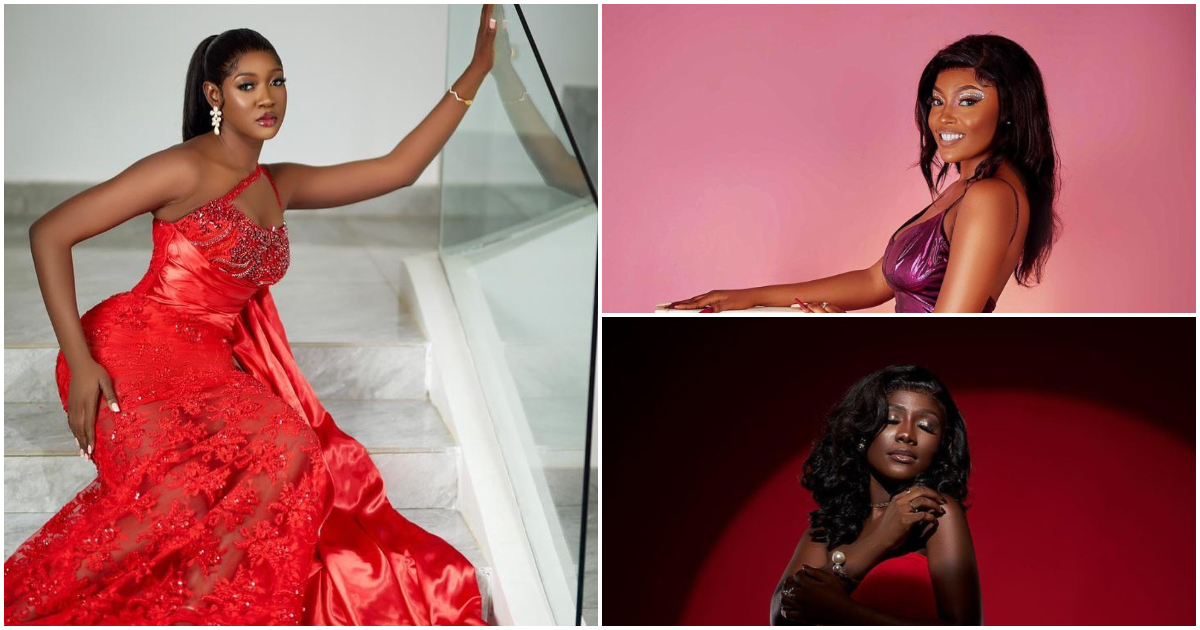 2022 Ghana's Most Beautiful Winner Queen Teiya, Aseidua, And 4 Other Contestants Look Gorgeous In Red Gowns