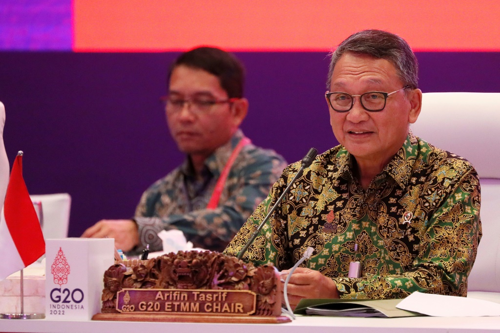 Indonesian energy minister Arifin Tasrif said officials failed to reach a consensus on a joint communique