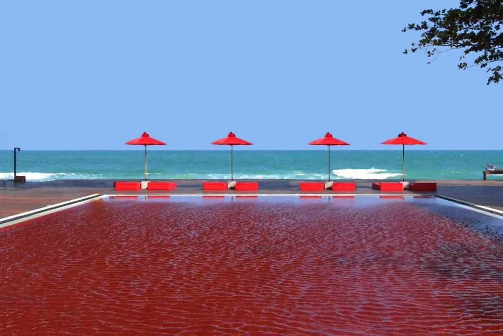 A view of the pool at The Library, Koh Samui, Thailand