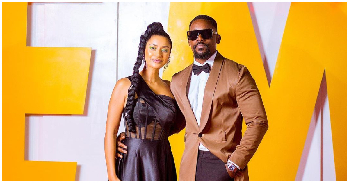 Emy Africa Awards 2022: Mawuli Gavor's Beautiful Indian-Austrian Fiancée Is The Best-Dressed Female On The Red Carpet