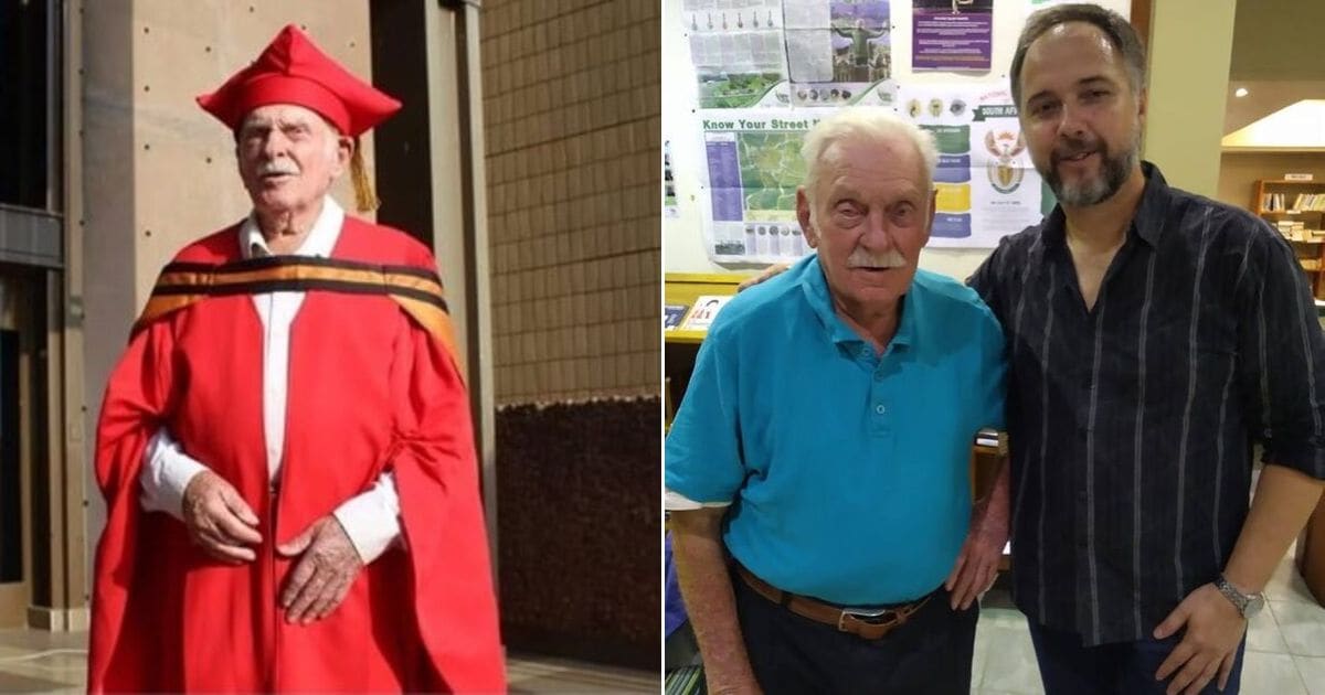 Halala: SA man graduates with doctorate degree at the age of 91