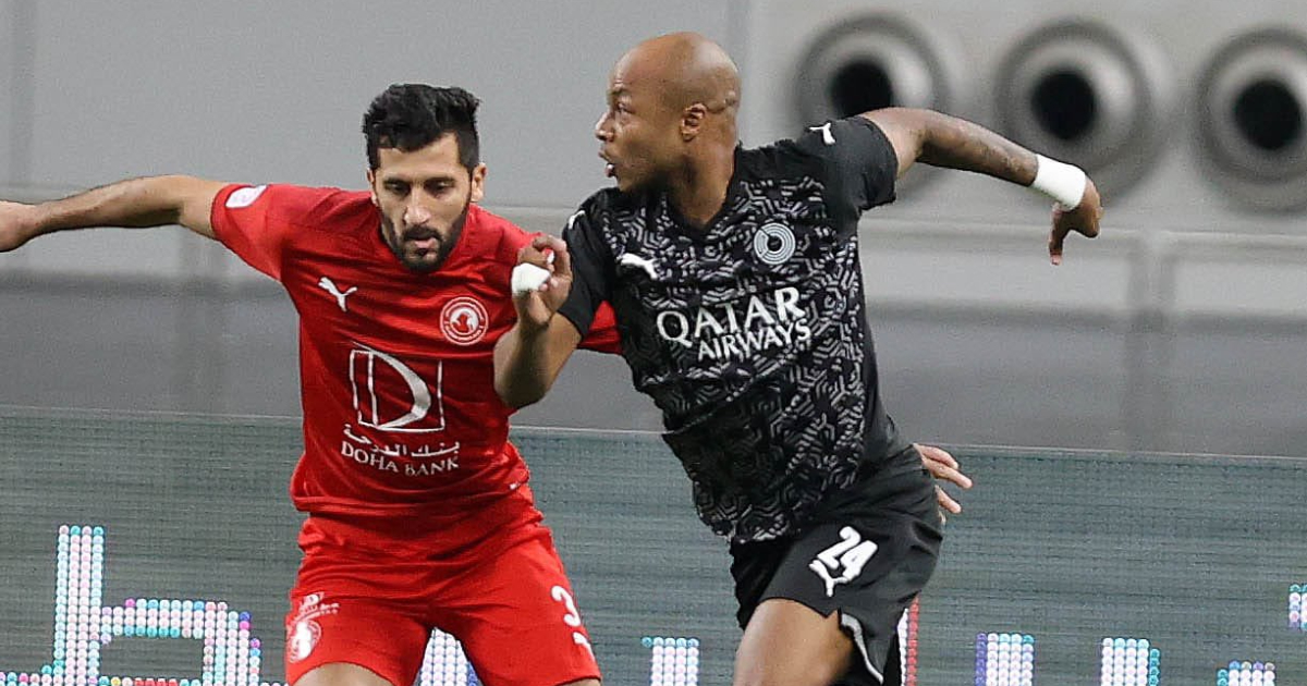 Andre Ayew in action for Al Sadd. SOURCE: Twitter/ @AlsaddSC