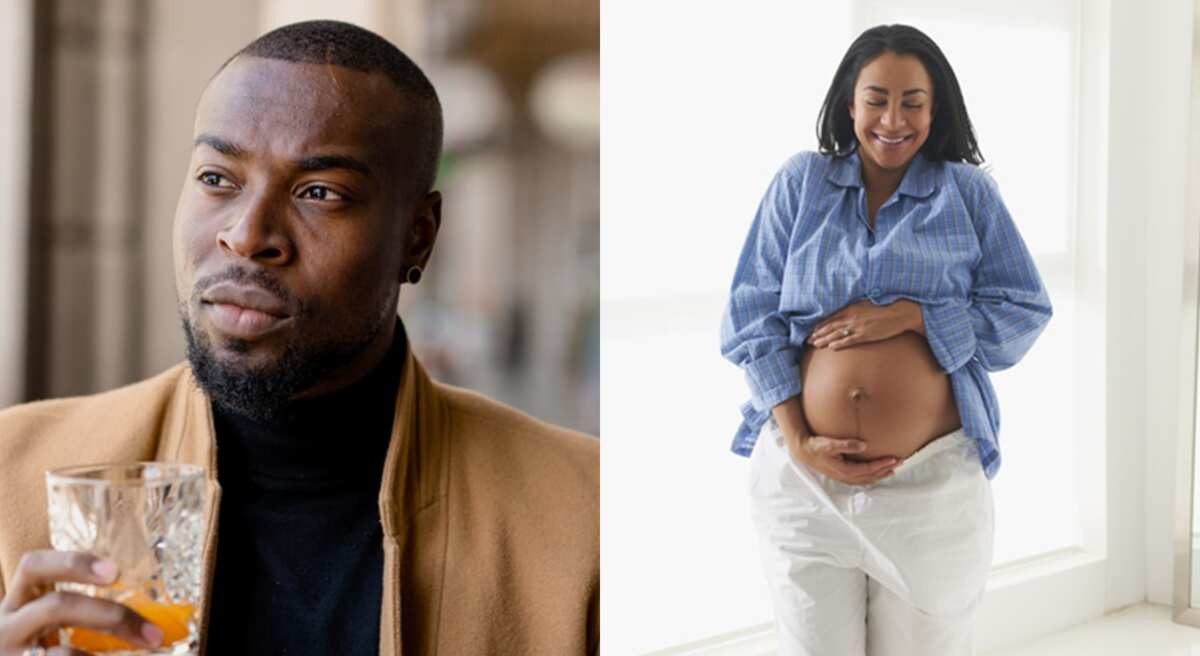 A man and his wife are expecting a baby after filling for divorce.