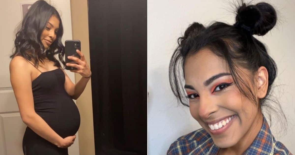 Young woman left stunned after she finds outs she is 6 months pregnant, shares reaction on funny video