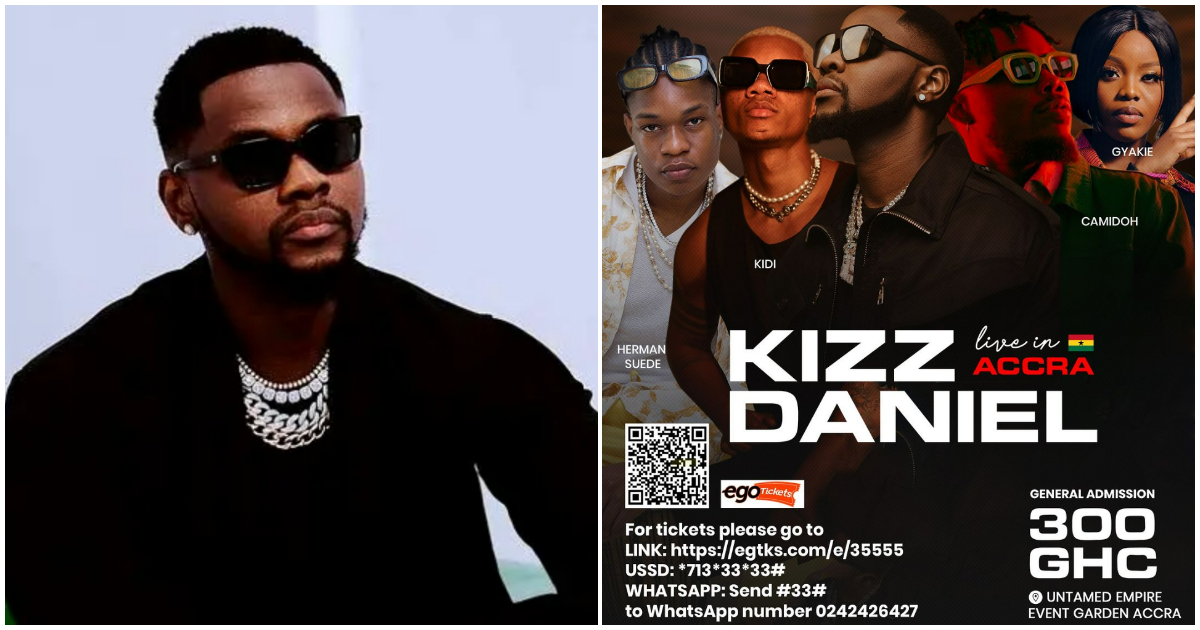 Kizz Daniel Cancels Concert In Ghana After Wizkid Failed to Sell Out ...