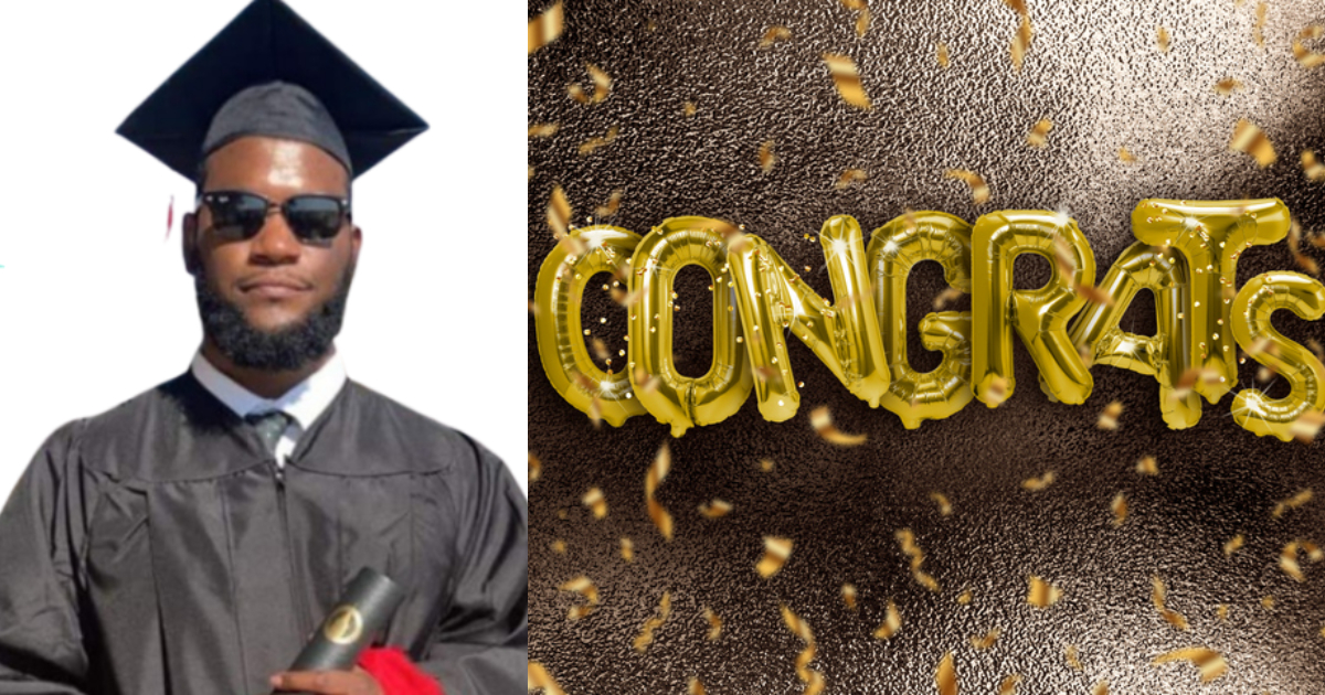 26-year-old is Dominica's first blind university graduate.