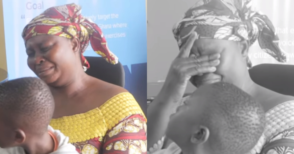 Mother in tears as her 6-year-old son with a hole in the heart receives over GHc52k for surgery
