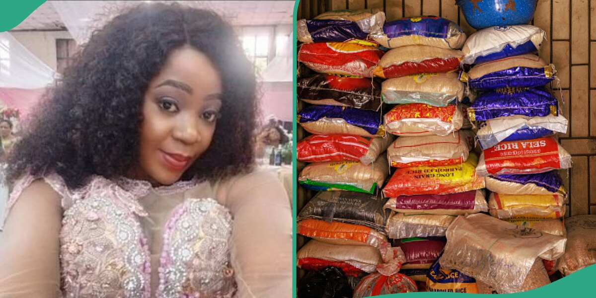 Woman buys rice for N90,000.
