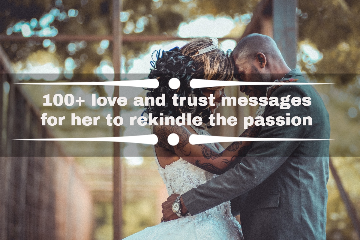 love and trust messages for her