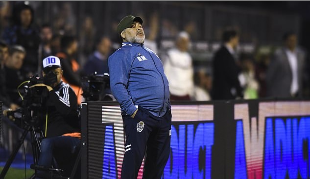 Argentina legend Diego Maradona demotes 7 first team players to reserves after losing every game with new club
