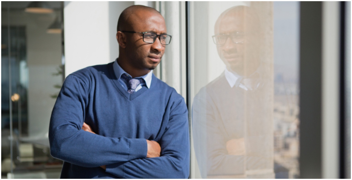Man Thinking Of What To Do With His Boss After Finding Video Of His Office Affair