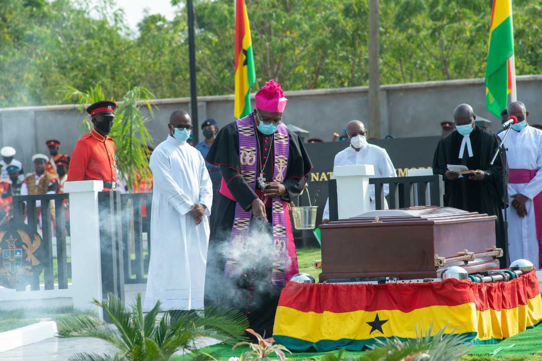 Official photos drop from Rawlings' funeral