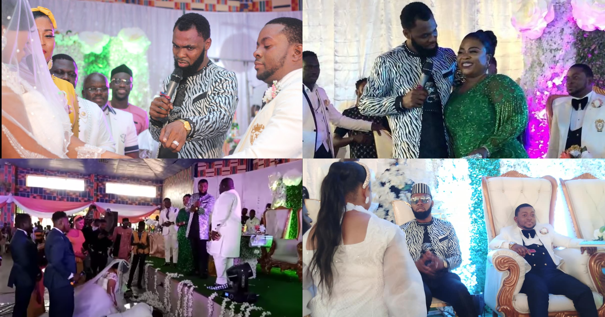 Obofour gifts Broda Sammy's manager Romeo cash, car, land on wedding day (video)