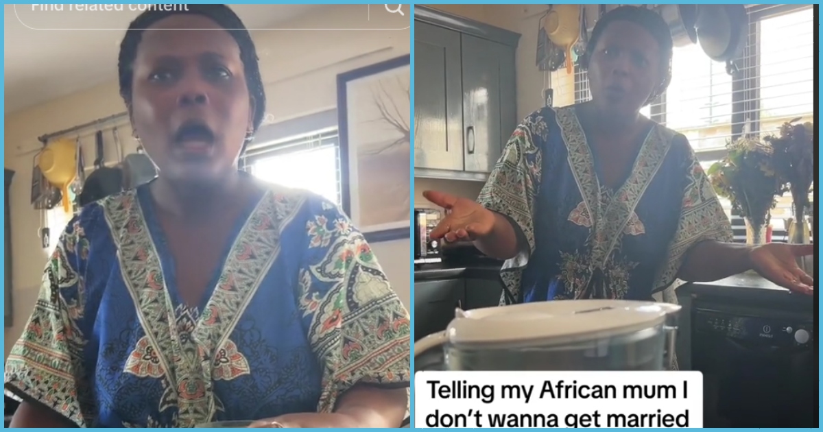 African mother vs her daughter