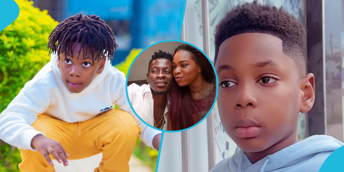 Majesty, Shatta Wale and Michy's son cuts off locs, flaunts new look in video: "So fresh"