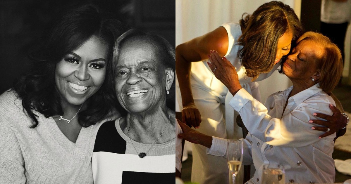 Michelle Obama celebrates mom's birthday in sweet post: " I have been so lucky to grow with all this"