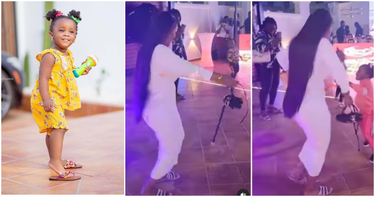 Nana Ama McBrown And Her Adorable Daughter Baby Maxin Warm Hearts With Adorable Dance