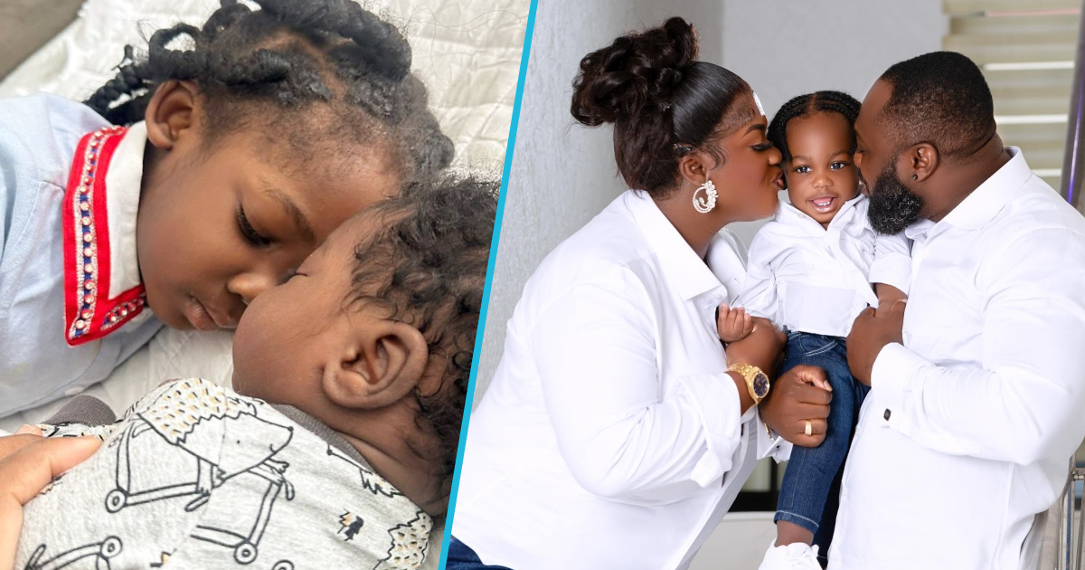 Tracey Boakye's son Luxury looks big and tall as he turns 1, many admire his growth