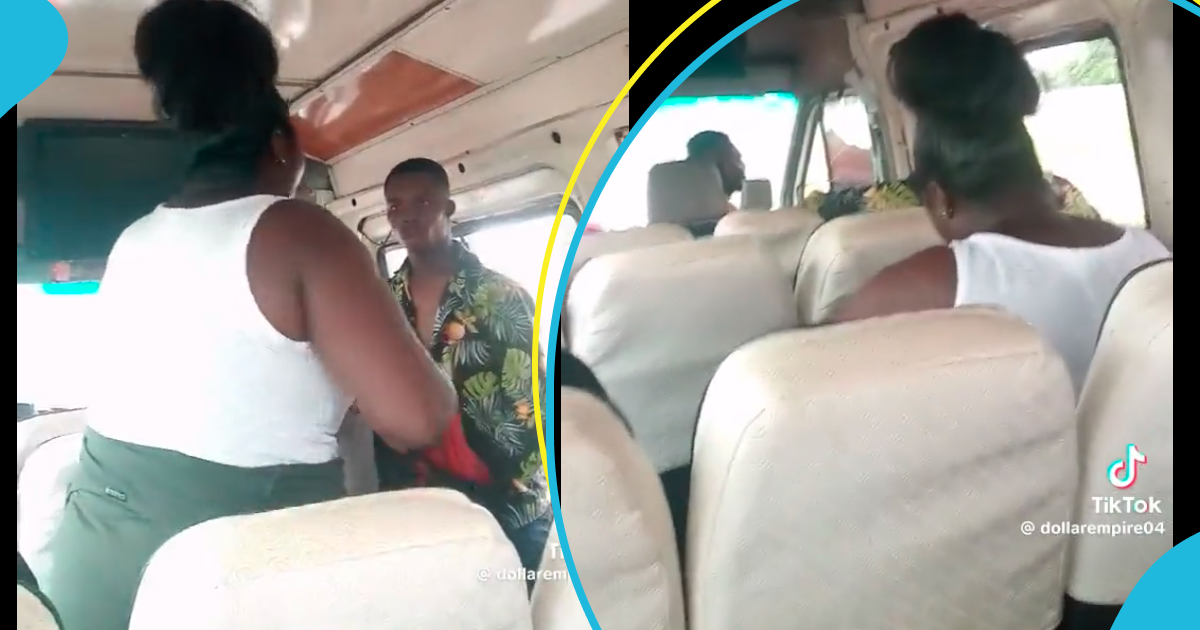 Trotro mate and lady argue
