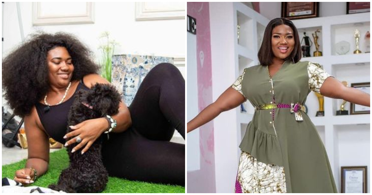 Abena Korkor: Beautiful socialite shares first Instagram video and gets her fans reacting to it
