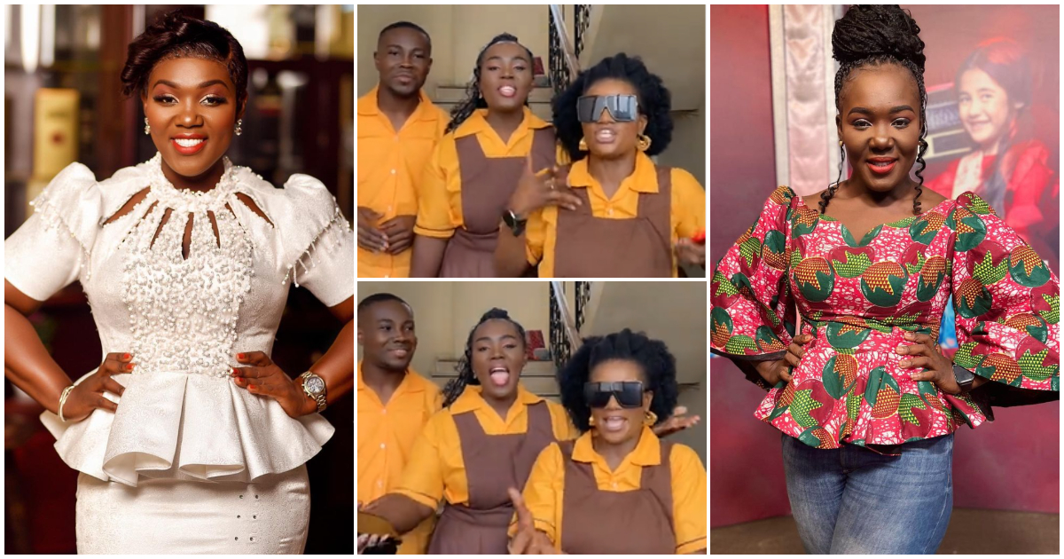 Tima KumKum and Sister Sandy Slay in School Uniform; Wish BECE Candidates Good Luck in Hilarious Video