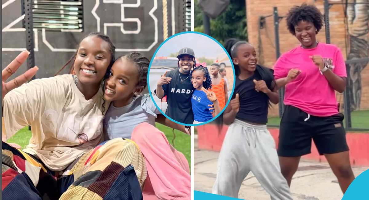 Afronita and her lookalike slay in designer outfits for a lovely dance video shoot: "Is she not your kid sis?"