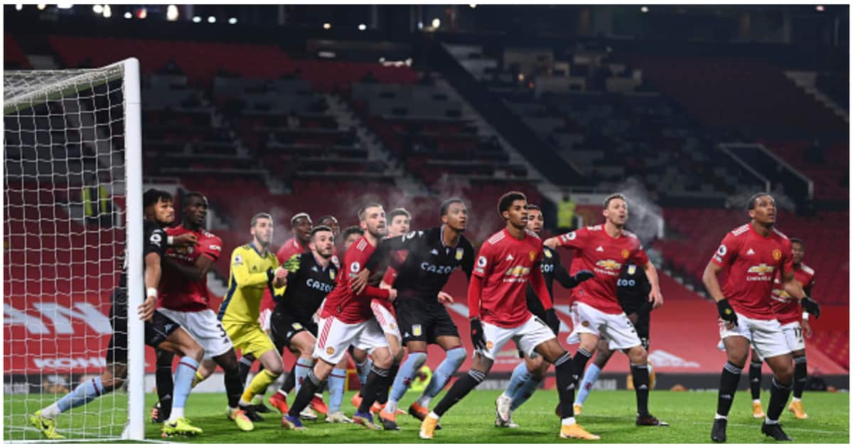 Man United players in action at Old Trafford. Photo: Getty Images.