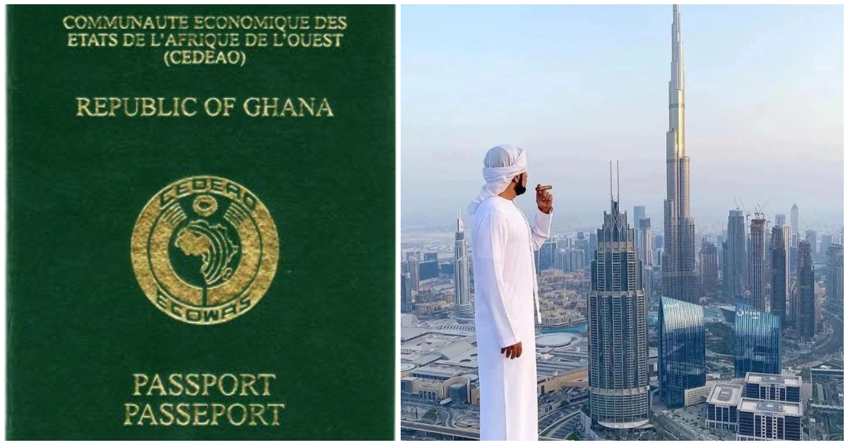 UAE has banned Ghana and other 19 Other African countries from visiting Dubai