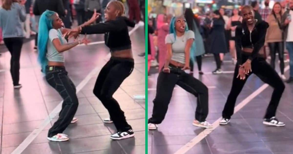 2 Americans' amapiano routine in TikTok video gets over 1.4M views, many applaud them