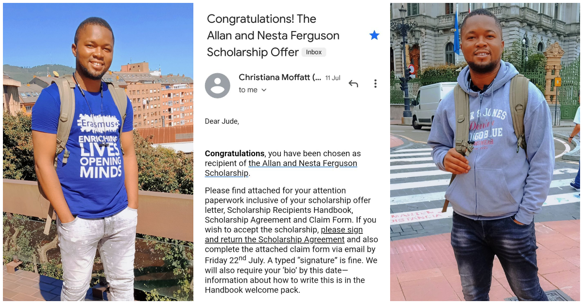 First-class university graduate opens up about his scholarship rejections